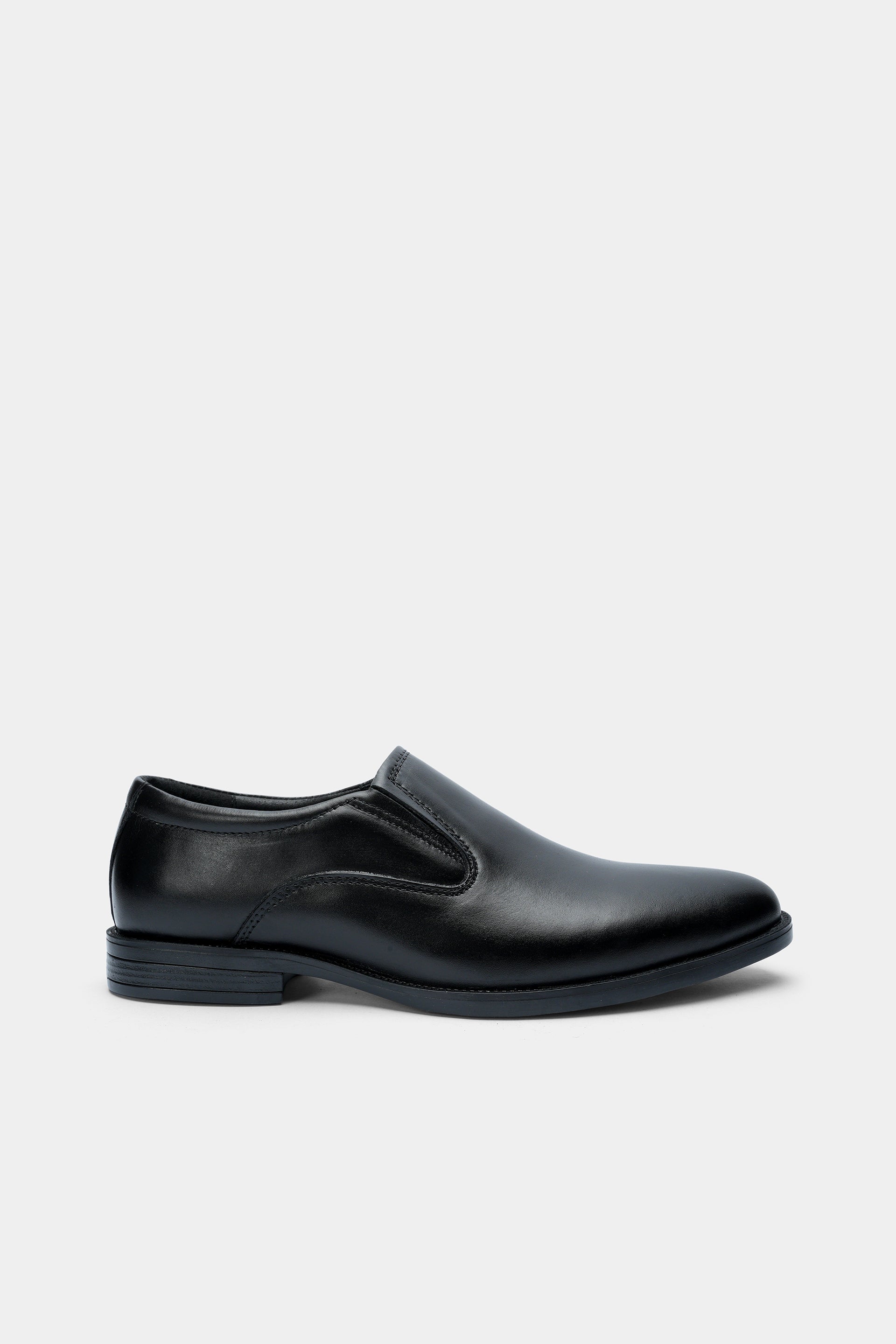 Men Leathar upper Rubber sole black 4007