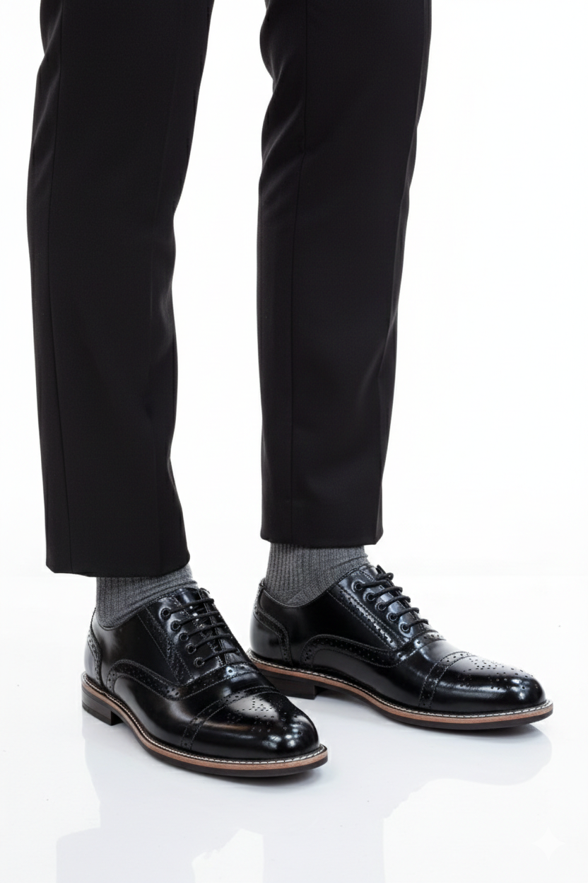 LV Prestige Moccasin men's Black export 3056