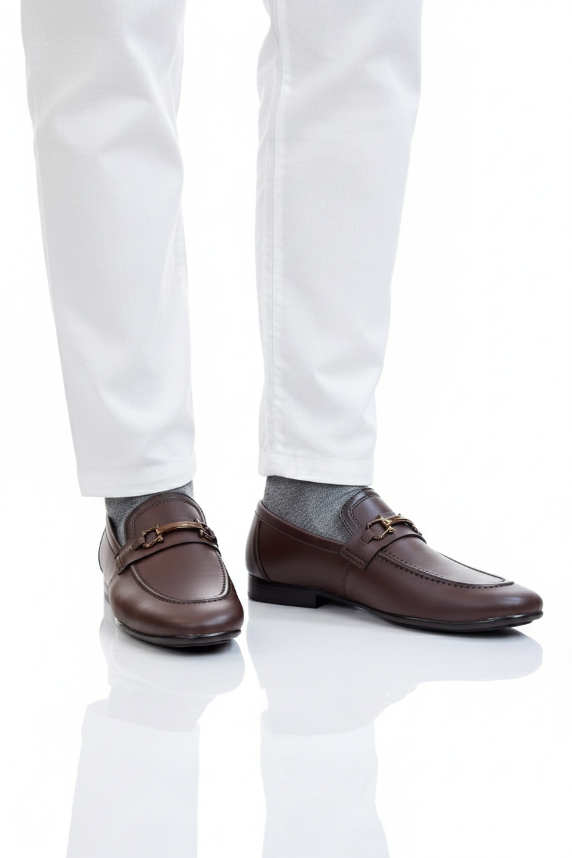 Midnight Regent” Bit men's Loafer Rubart sole Brown 3012 (Copy)