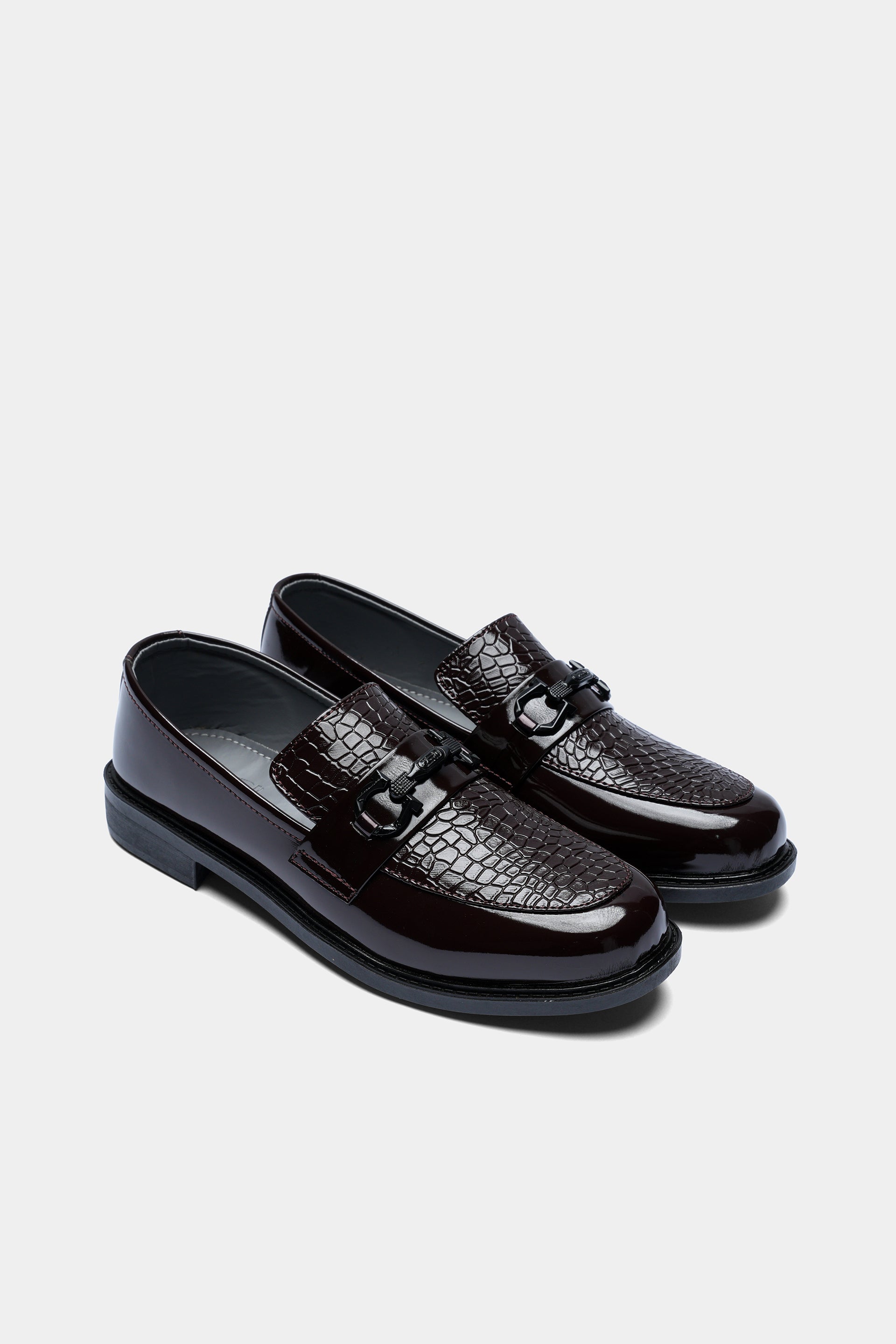 Croc Luxe Bit Loafer Article 2629 Brown