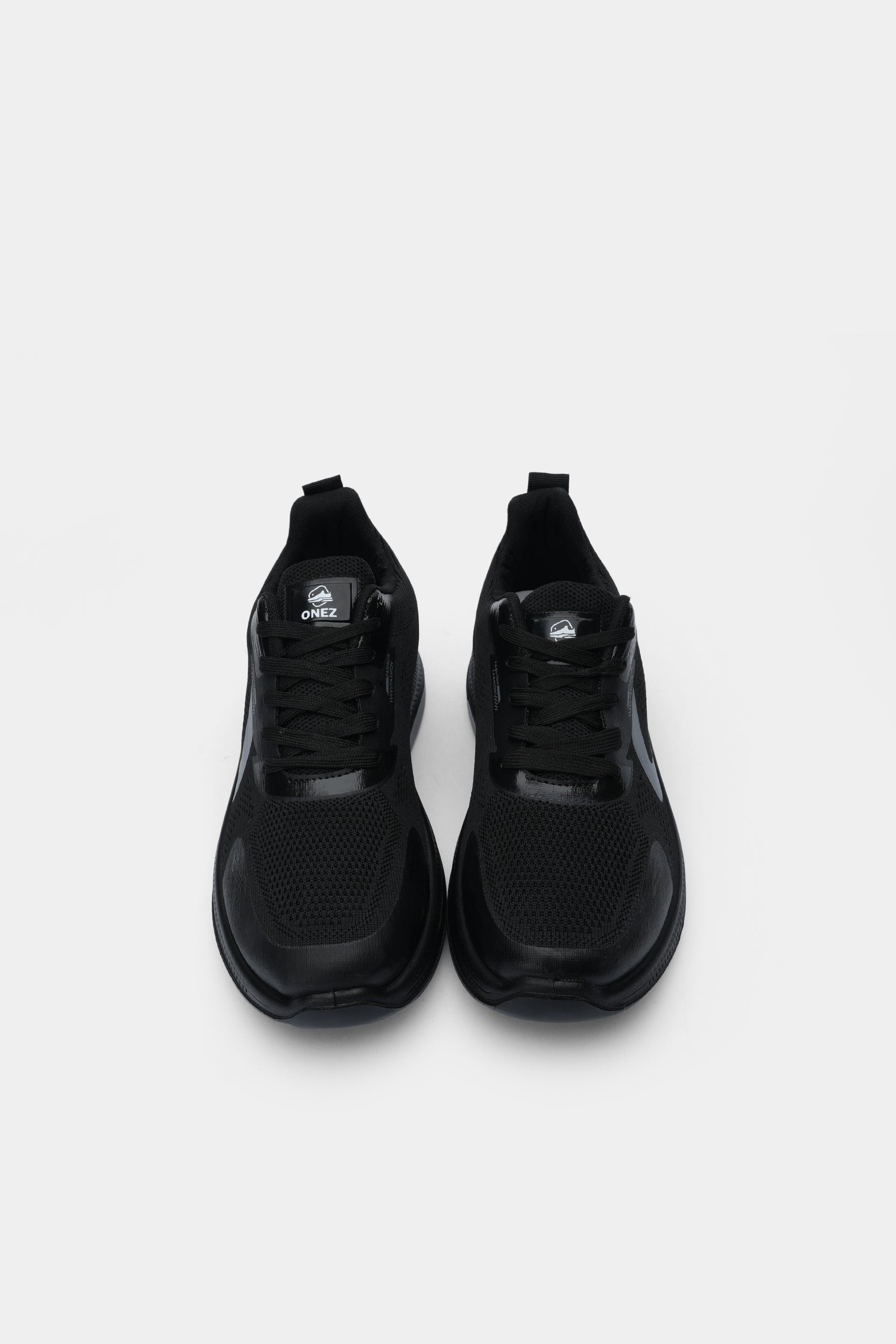 Men's Lightweight Comfort Trainer  Running Shoes Black - 4008