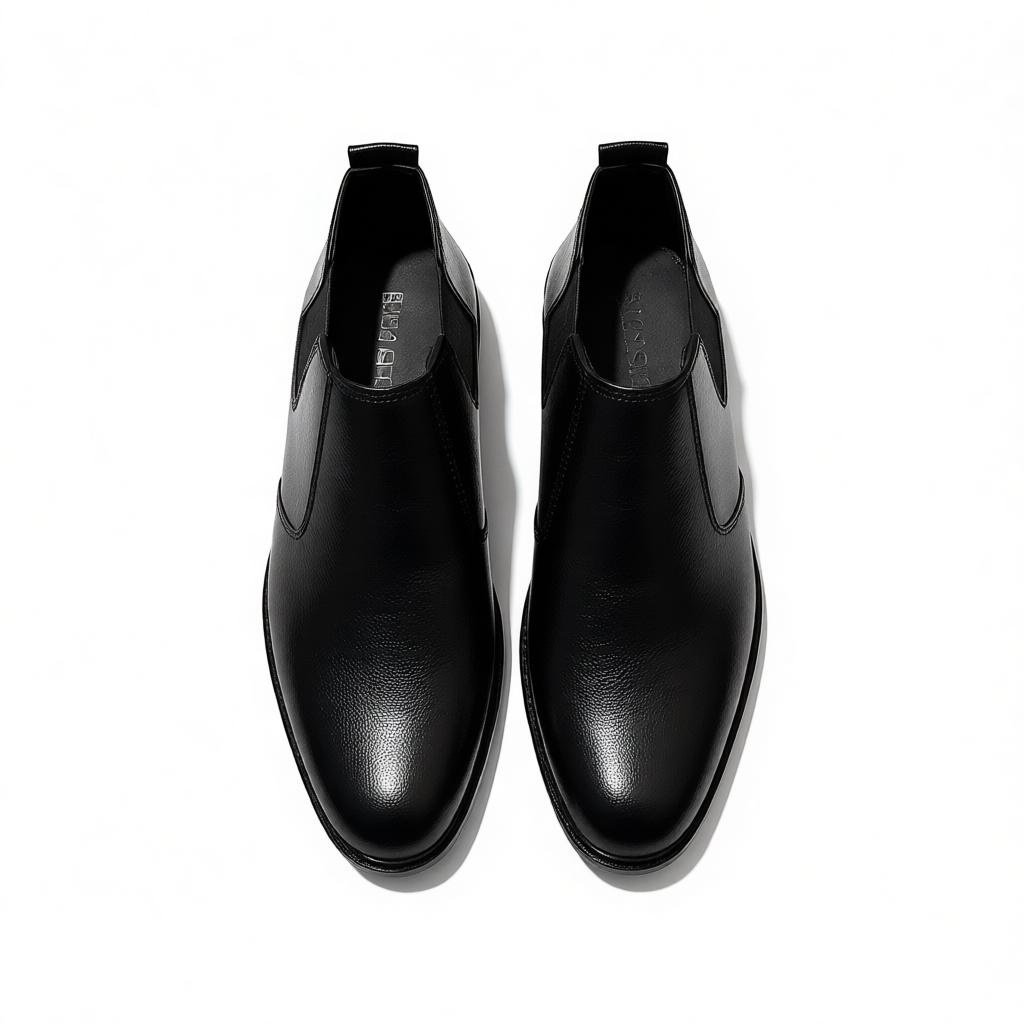 Men Charm Black Shoes 3021